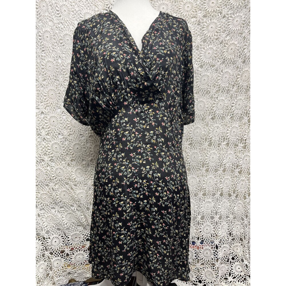 Vintage 90’s Ditsy Floral Mini Dress S/M
